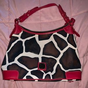 Dooney & Bourke Giraffe Print Purse